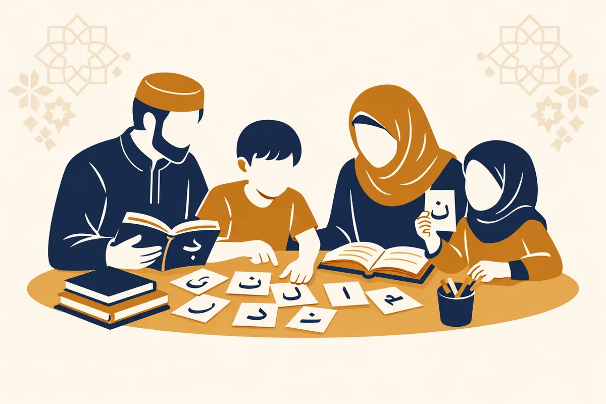 Apprendre l'Arabe en Famille : Un Voyage Partagé