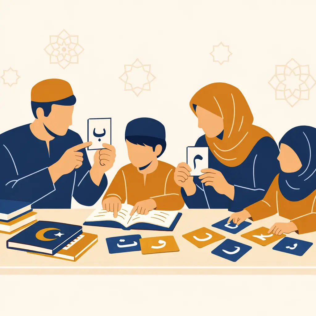 Comment Intégrer l'Apprentissage de l'Arabe dans la Vie Quotidienne des Enfants